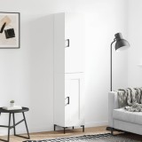 vidaXL Dulap &icirc;nalt, alb, 34,5x34x180 cm, lemn prelucrat