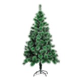 Brad artificial tip pin nins de craciun verde, pentru interior/exterior, inaltime 90 cm, suport pastic inclus