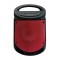 Boxa portabila elSales KTS-1122 cu Bluetooth, USB, card SD, lumina LED, radio FM, rosu
