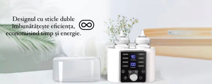 Incalzitor si Sterilizator Multifunctional 12 in 1, Negru