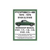 Porsche 914/4 &amp; 914/6 1970-1976 Workshop Manual