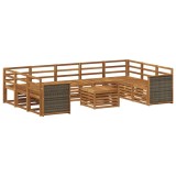 vidaXL Seturi de canapele Lemn Solid de Acacia 3384855