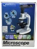 Microscop Copii 1200x, Kit Educativ Stiinta cu Lampa LED, Accesorii Include Lame, Bisturiu, Penseta