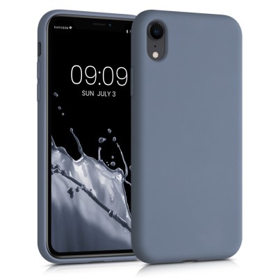 Husa pentru Apple iPhone XR, Silicon, Albastru, 49983.12 foto