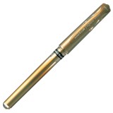 Pix cu gel Uni-ball Signo Broad UM-153, 1.0mm, cu capac, corp in culoarea scrisului, scris auriu