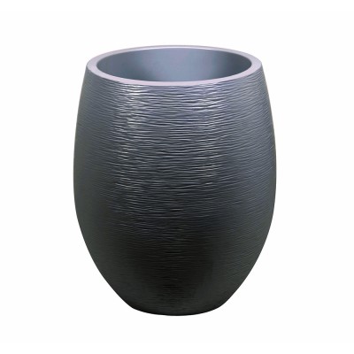 Ghiveci mare egg antracit 50X60cm GRAPHIT foto