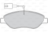 VALEO 302026 FIRST set placute frana,frana disc