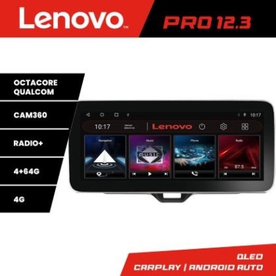 Navigatie Toyota Yaris 2020- Lenovo PRO 4+64 12.3 inch qled android 4G DSP gps internet kit-yaris2020 CarStore Technology foto