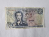 Luxemburg 20 Francs 1966
