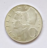 AUSTRIA 10 SCHILLING 1970 ARGINT XF, Europa
