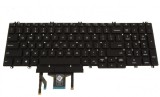 Tastatura Laptop, Dell, Precision 3540, 3541, 3550, 3551, 0TCWPM, 0M25NK, M25NK, dual point, iluminata, layout us