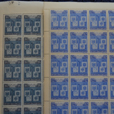 ROMANIA , INTELEGEREA BALCANICA 1940 LP. 137 MNH SET COLI