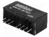 Convertor de tensiune, DC-DC, intrare 36...72V DC, iesire 12V DC, putere 1W, AIMTEC - AM1G-4812SZ