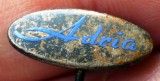 I.419 INSIGNA STICKPIN ADRIA L16mm email, Europa