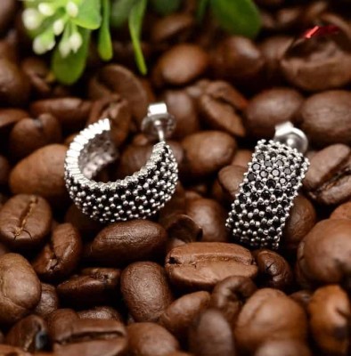 Cercei Argint 925 cu Onix Negru ARG366G foto