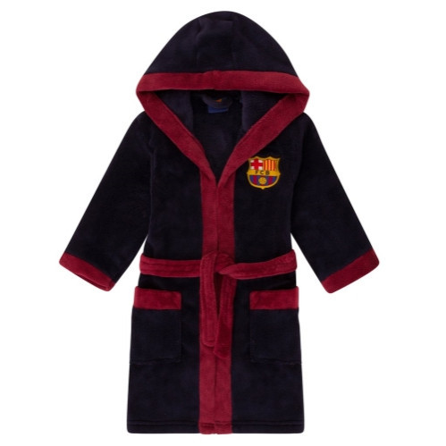 FC Barcelona halat de baie pentru copii SLab navy - 7-8 let