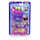 POLLY POCKET SET GENTUTA ANIMALUT CATELUS IN PIJAMA CU ACCESORII, Mattel