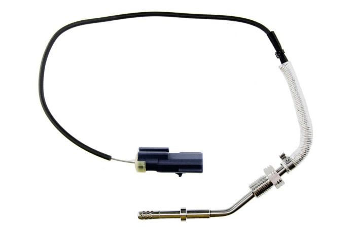 Senzor temperatura filtru particule Chrysler Sebring 2.0crd 2007-, Jeep Compass 2.0crd 2006-, Patriot 2.0crd 2007-, in fata turbocompresorului, lungi