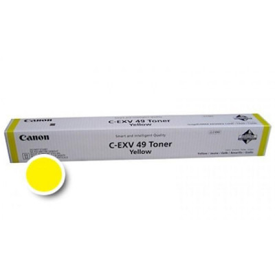 Toner canon exv49y yellow capacitate 19000 pagini pentru ir advance c3300i 3320i 3325i foto