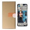 Display LCD Touchscreen cu Rama Original OPPO A17 A17K Negru Service Pack (CPH2471, CPH2477)