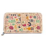 Portofel dama din pluta Cluch - Botanic