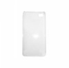 Husa tip capac spate aluminiu alb pentru Apple iPhone 4/4S, Plastic, Carcasa