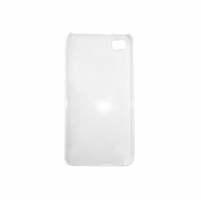 Husa tip capac spate aluminiu alb pentru Apple iPhone 4/4S foto