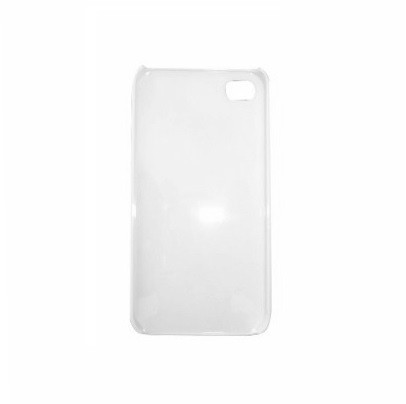 Husa tip capac spate aluminiu alb pentru Apple iPhone 4/4S