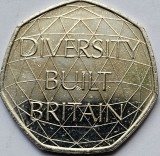 50 pence 2020 Marea Britanie, Diverse Britain, km#1818, Europa