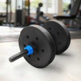 vidaXL Plăci de Greutate 4 pcs Negru &Oslash; 21.5 x 3.8 cm 42023471