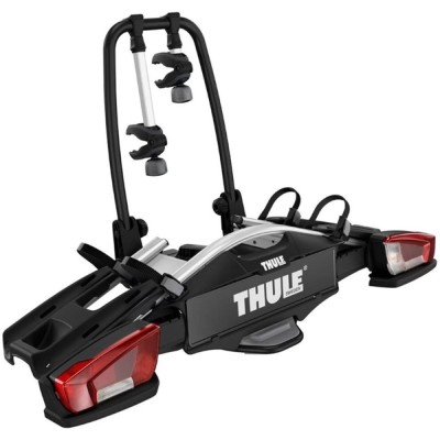 Suport biciclete Thule VeloCompact 924003 cu prindere pe carligul de remorcare, pentru 2 biciclete, 13-pini foto