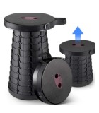 Scaun rotund, retractabil si extensibil cu pliere telescopica