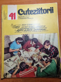 Revista cutezatorii 14 octombrie 1971-art. si foto mihail sadoveanu