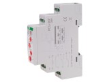 Timer digital F&amp;F PCU-507-24V 0,1s-24 zile DPDT 250VAC/8A pentru șină DIN