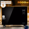 Zenet ZET-530 convector electric de podea/perete, panou de &icirc;ncălzire, din sticlă, 1500 - 3000 W