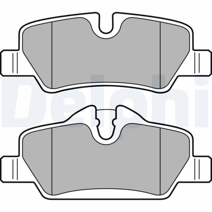 DELPHI LP2762 set placute frana,frana disc