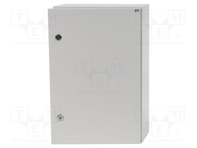 Carcasă montare pe perete ETI POLAM SOLID GSX 400x600x200 mm IP65 gri