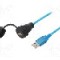 Conector {{Tip conector}}, piuli&amp;#355;a din spate, pt. montare pe panou, ENCITECH - 1310-1018-04