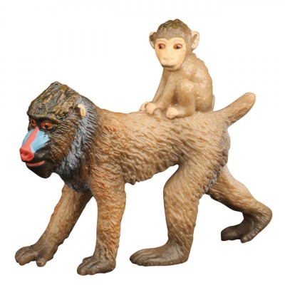 Figurină Animale Sălbatice, Set 4 Bucăți, Multicolor, Realistice, 3+ Ani foto