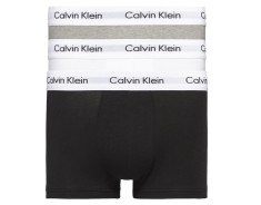Boxeri Calvin Klein pentru barbati, pachet de 3, negru, gri si alb, Marimea L (91-97cm) - OUTLET