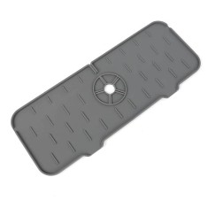 Covoras Silicon De Protectie Pentru Chiuveta Anti-Stropire Pliabil Anti-Alunecare Gri