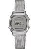 Ceas Dama Casio Vintage Mini LA-670WEM-7 Inox, Display Digital, Rezistent la Apa