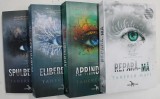 SERIA ATINGEREA LUI JULIETTE de TAHEREH MAFI , VOLUMELE I - IV , I - SPULBERA-MA , II - ELIBEREAZA-MA , III - APRINDE-MA , IV - REPARA-MA , 2011 - 20