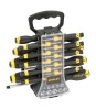 Set Surubelnite Stanley 49 piese cu Accesorii Insurubare, Otel Crom-Vanadiu, STHT0-70886