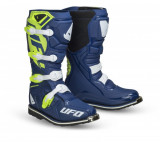 Cizme Enduro Motocross UFO Obsidian Albastru Inchis, 37 - 48