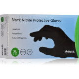 Cumpara ieftin Hol&iacute;k Nitril Black mănuși de protecție din nitril, fără pudră mărime XL 2x50 buc