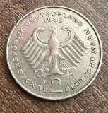 C50 - Moneda foarte veche - Germania - 2 marci - 1989 litera F