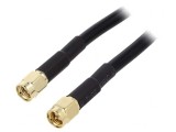 Cablu 50&Omega; 1m SMA Negru