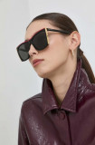 Cumpara ieftin Saint Laurent ochelari de soare femei, culoarea negru