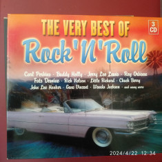 -Y- CD ORIGINAL BOX SET 3 CD THE VERY BEST OF ROCK'N' ROLL ( STARE NM )